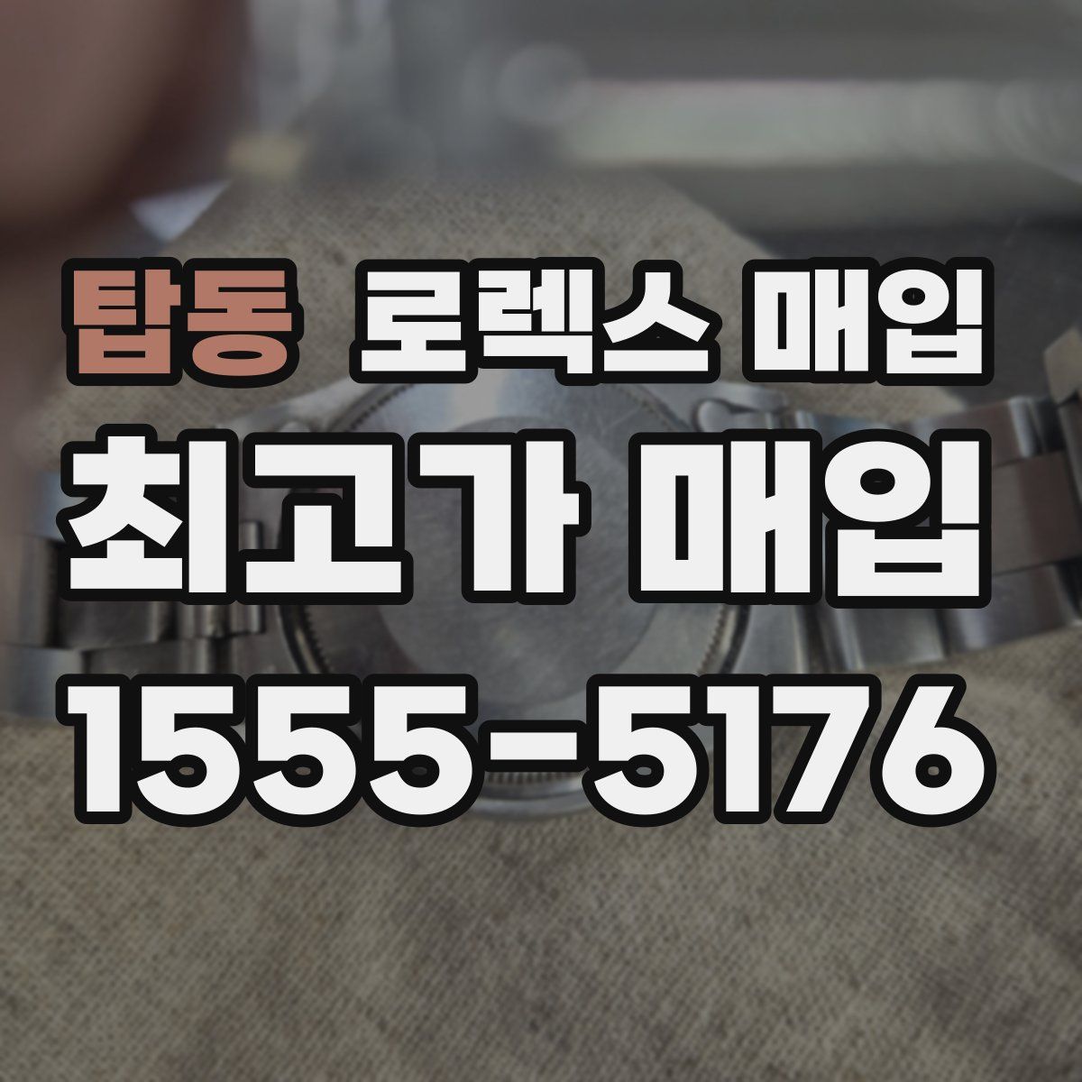 탑동 로렉스 매입