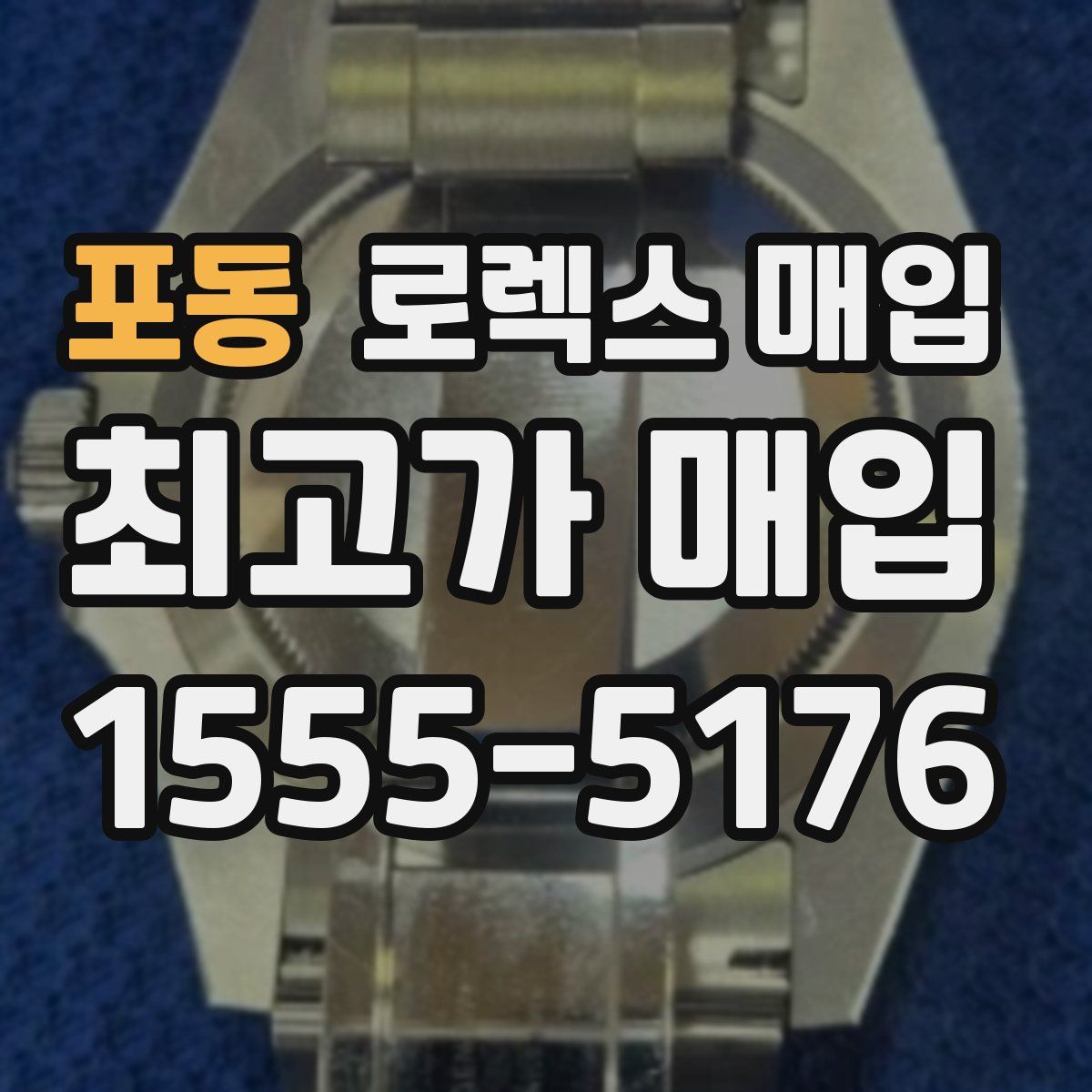 포동 로렉스 매입