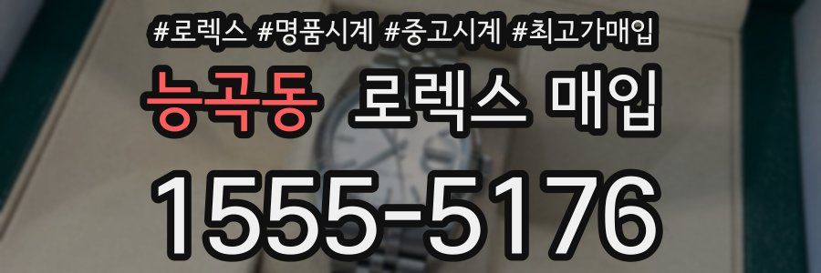 능곡동 로렉스 매입