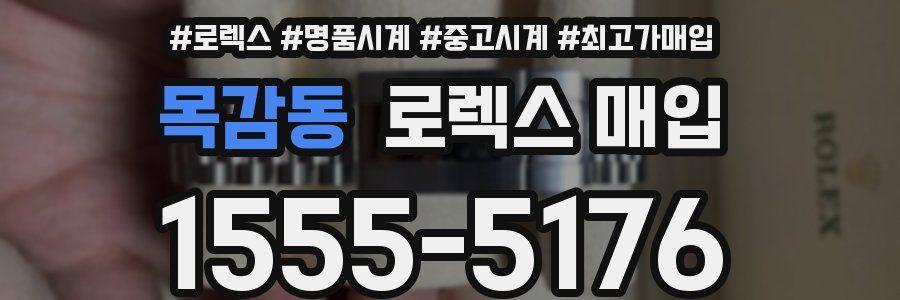 목감동 로렉스 매입