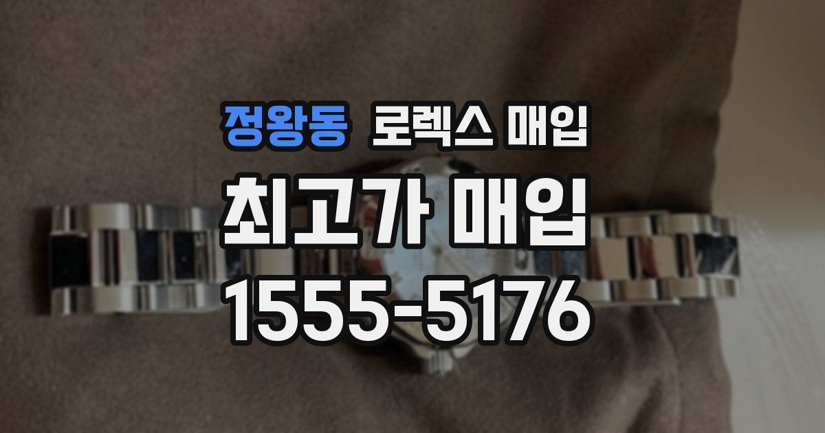 정왕동 로렉스 매입
