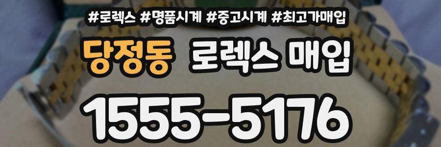 당정동 로렉스 매입