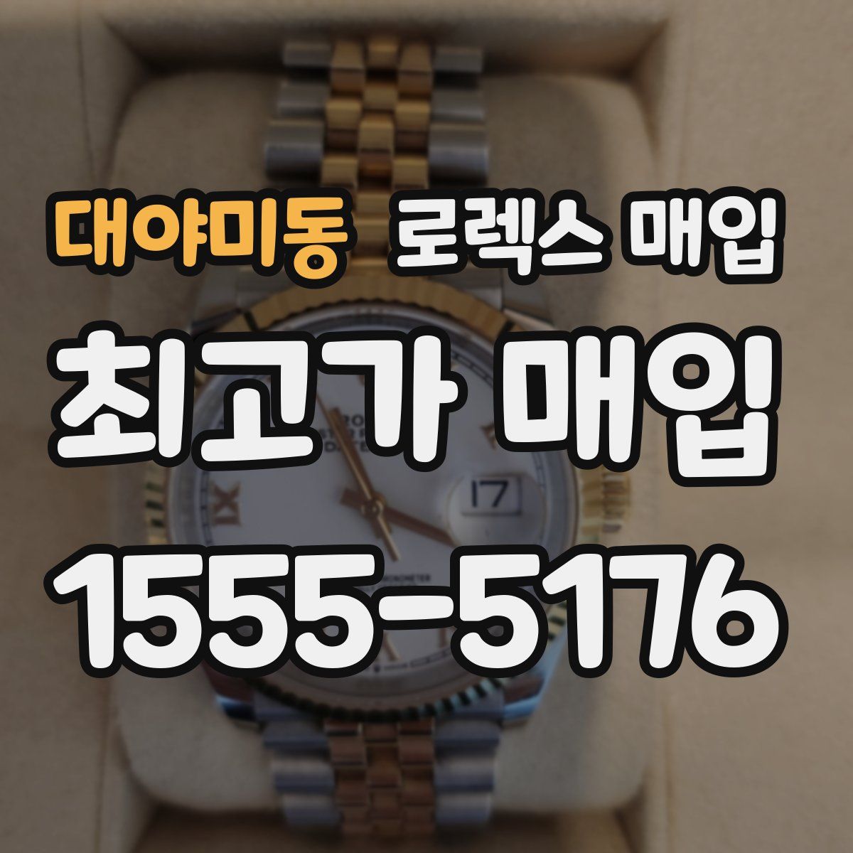 대야미동 로렉스 매입