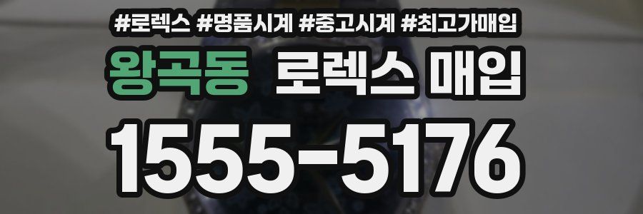 왕곡동 로렉스 매입