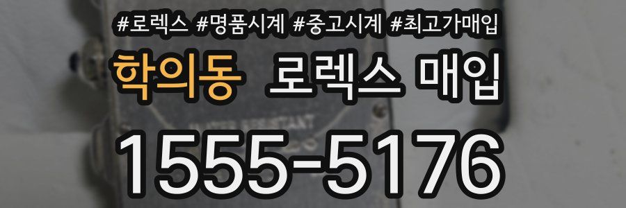 학의동 로렉스 매입