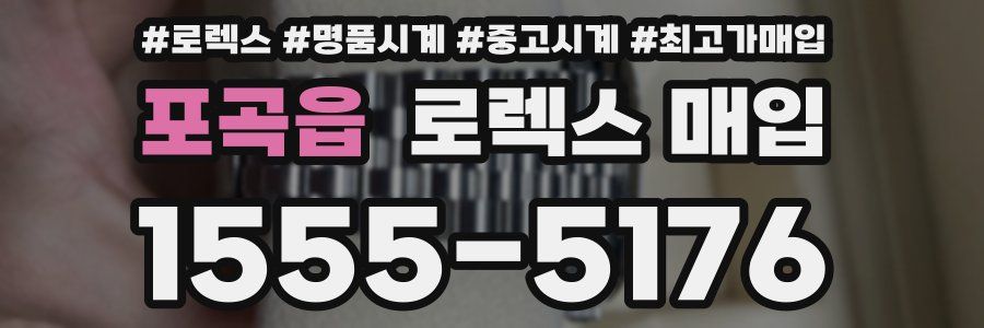 포곡읍 로렉스 매입
