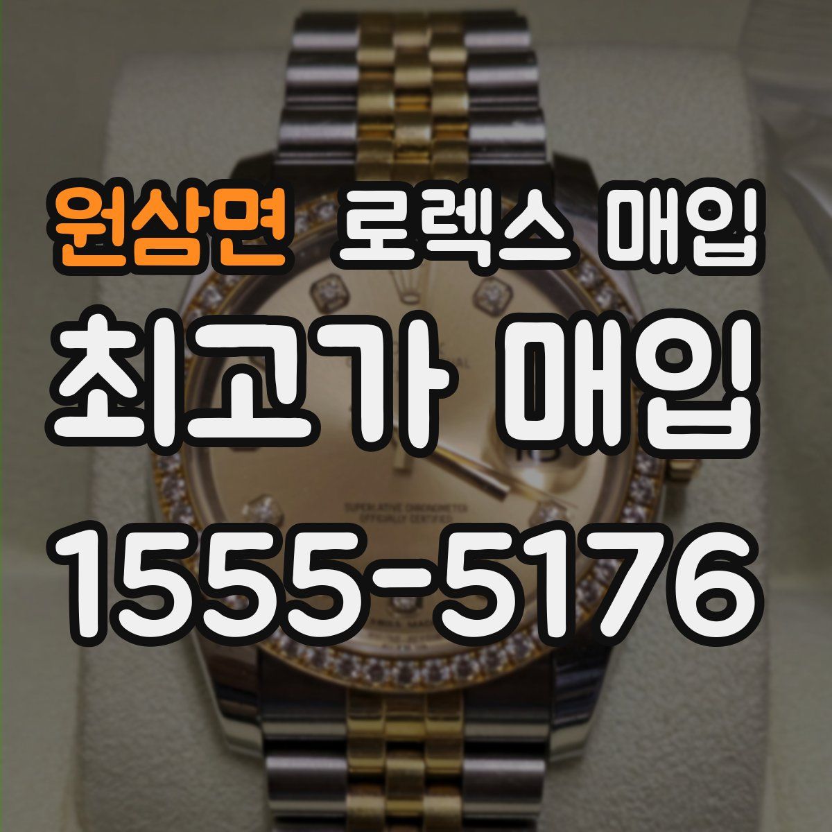 원삼면 로렉스 매입