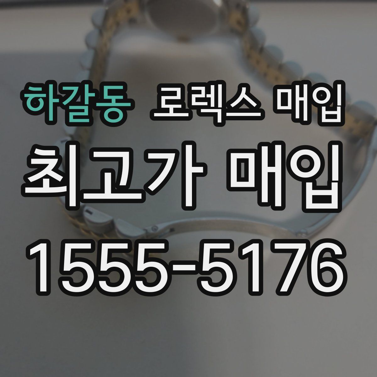 하갈동 로렉스 매입