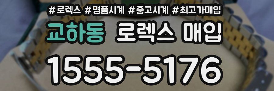 교하동 로렉스 매입