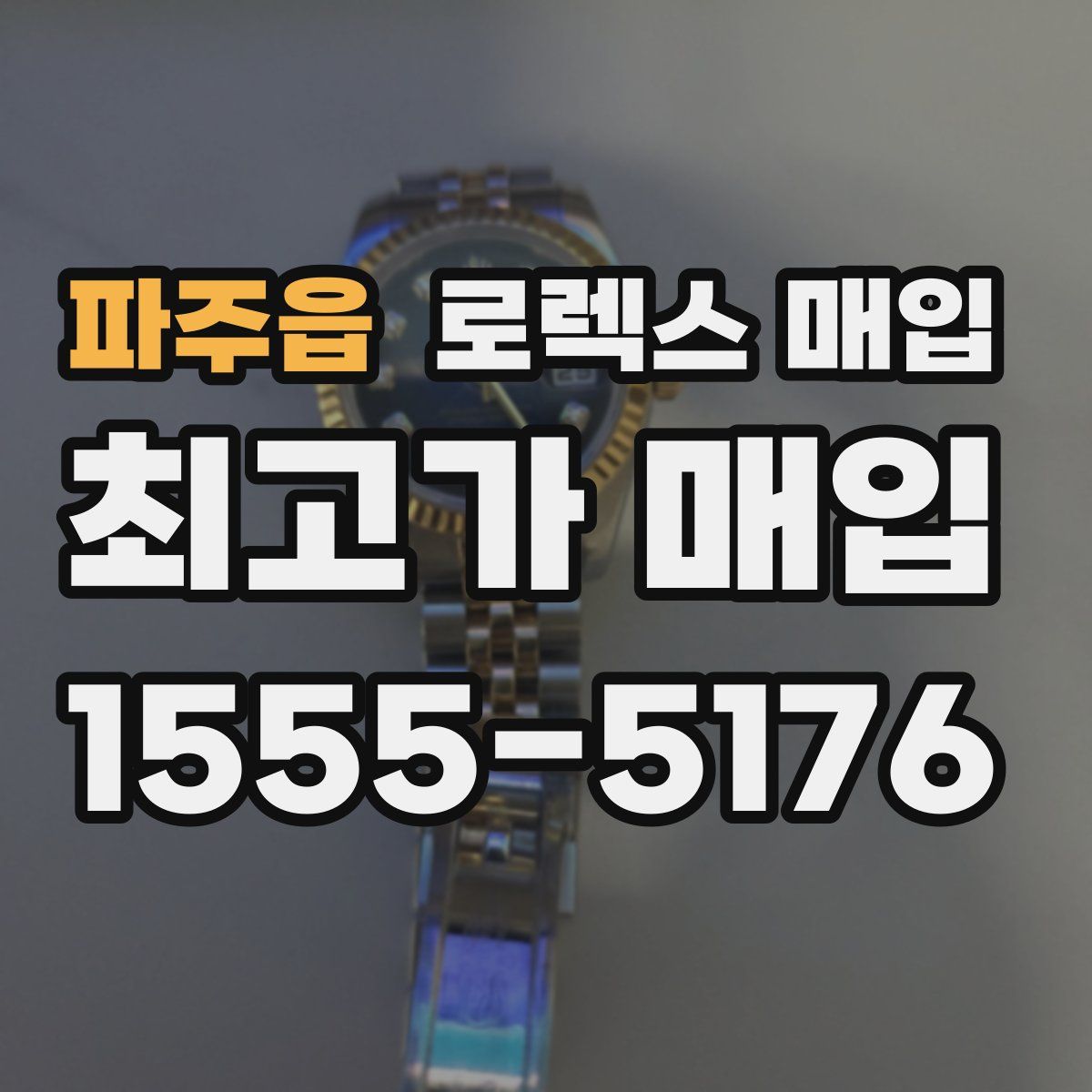 파주읍 로렉스 매입