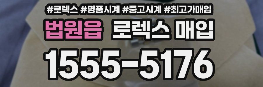 법원읍 로렉스 매입