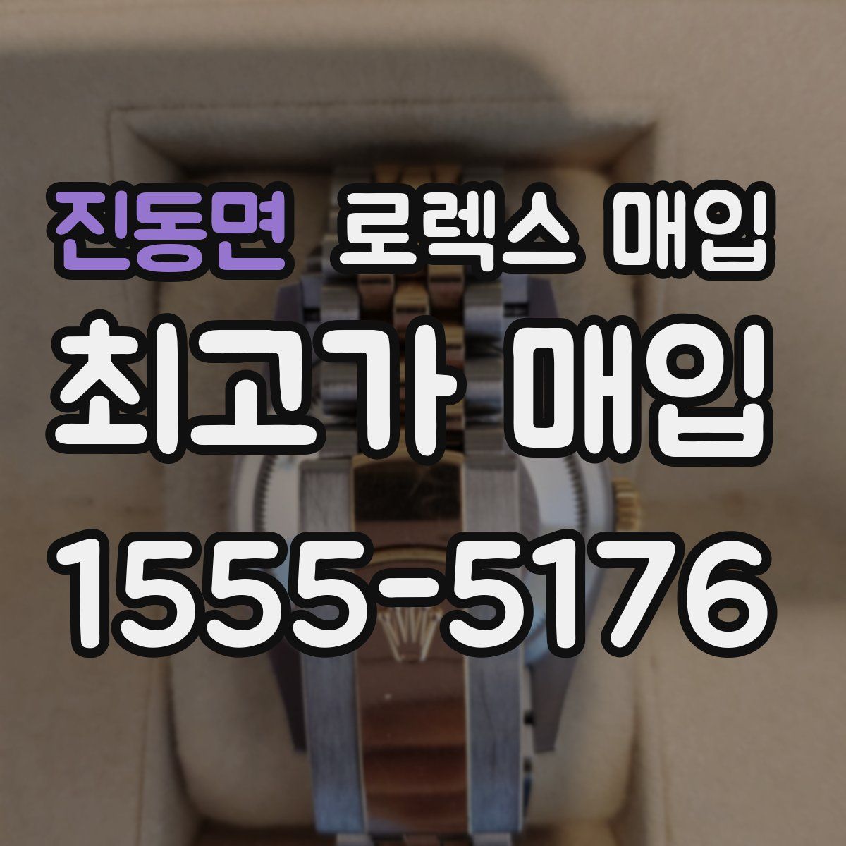 진동면 로렉스 매입