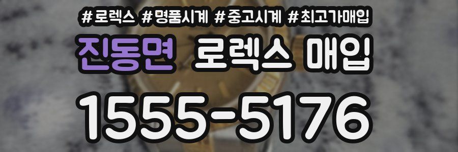 진동면 로렉스 매입