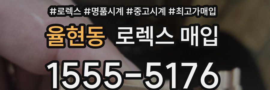 율현동 로렉스 매입