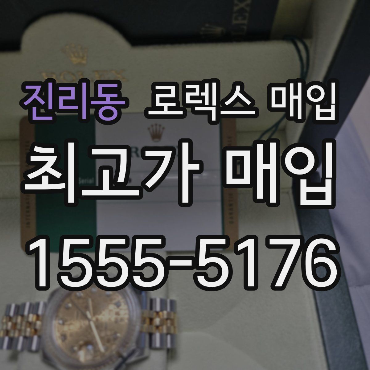 진리동 로렉스 매입