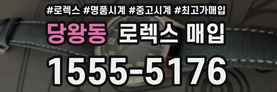 당왕동 로렉스 매입