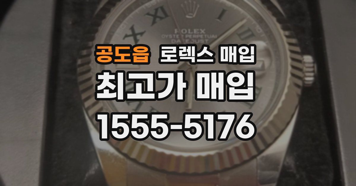 공도읍 로렉스 매입