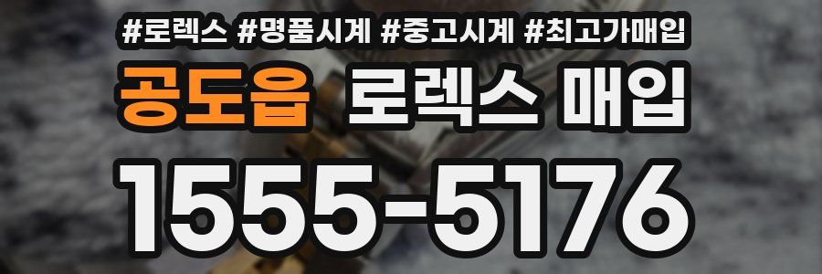 공도읍 로렉스 매입