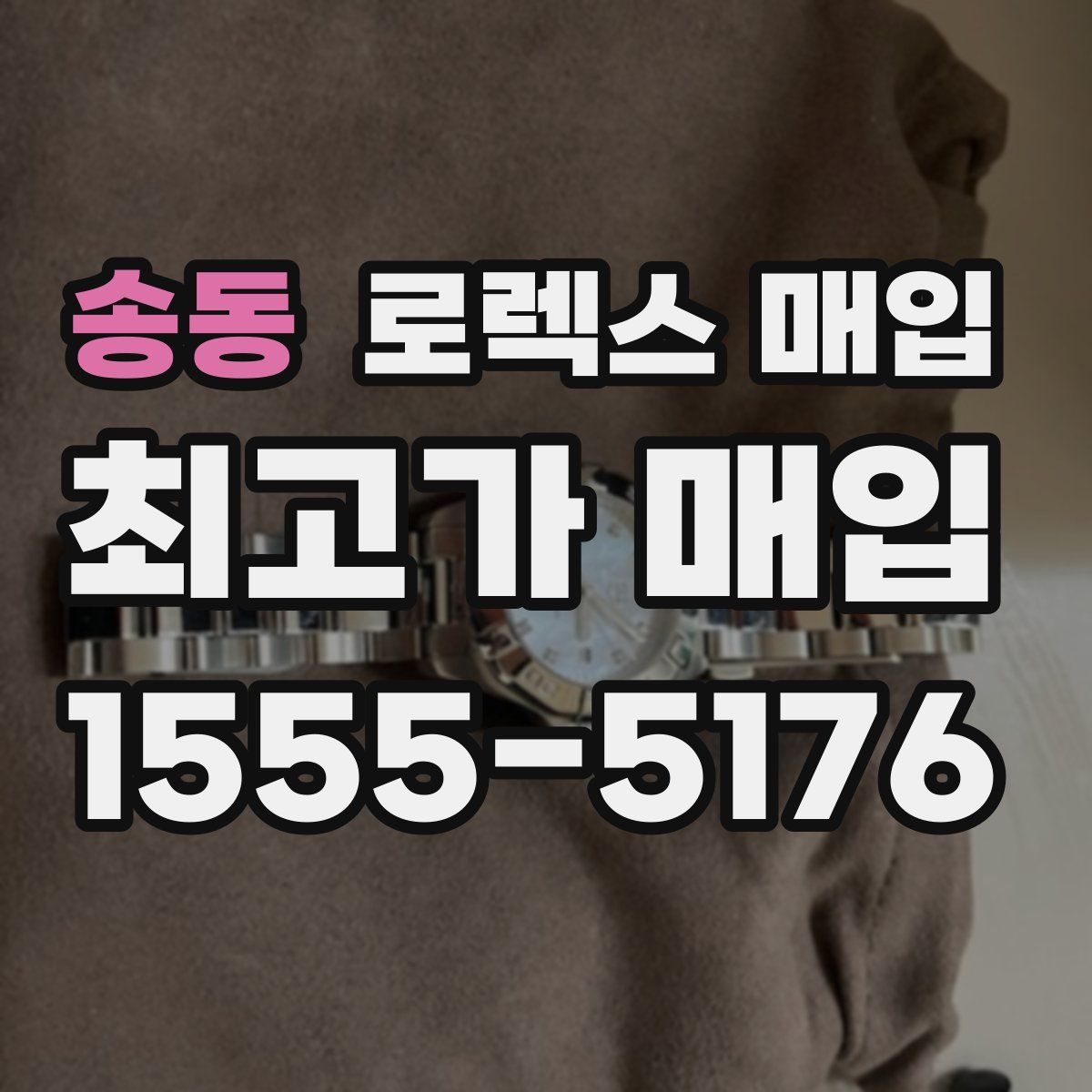 송동 로렉스 매입