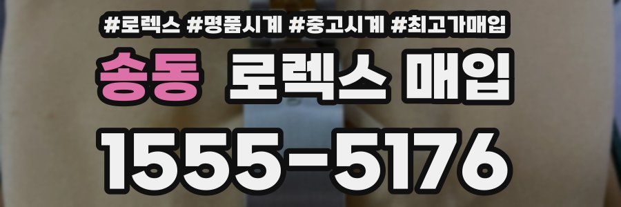 송동 로렉스 매입