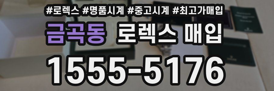 금곡동 로렉스 매입