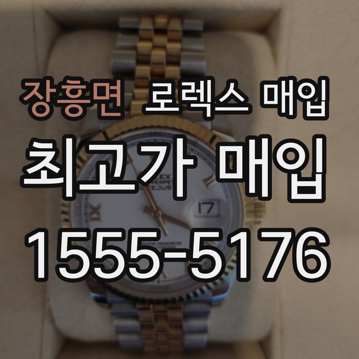 장흥면 로렉스 매입