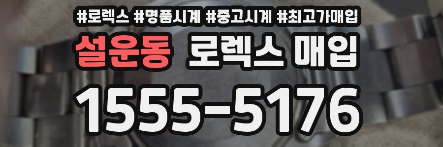 설운동 로렉스 매입