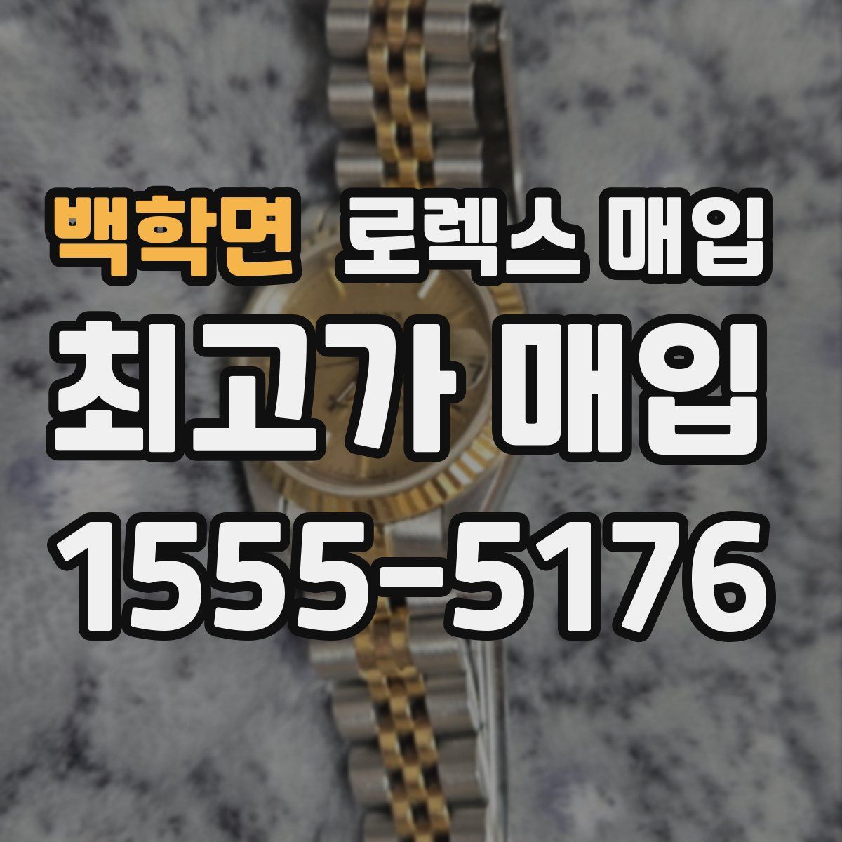 백학면 로렉스 매입