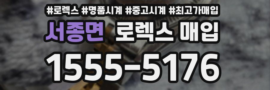 서종면 로렉스 매입