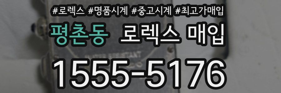평촌동 로렉스 매입