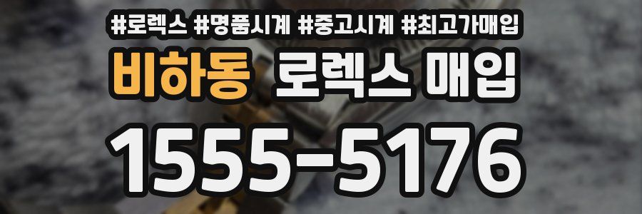 비하동 로렉스 매입