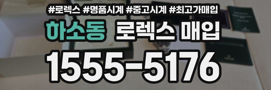 하소동 로렉스 매입