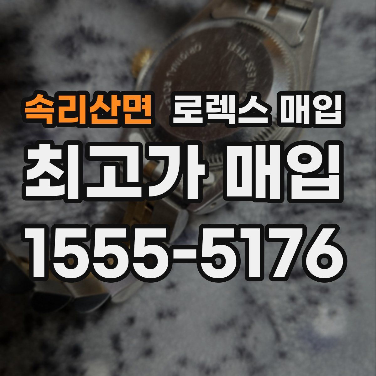 속리산면 로렉스 매입