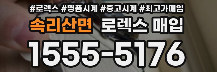 속리산면 로렉스 매입