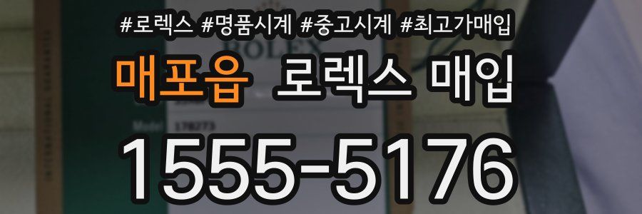 매포읍 로렉스 매입