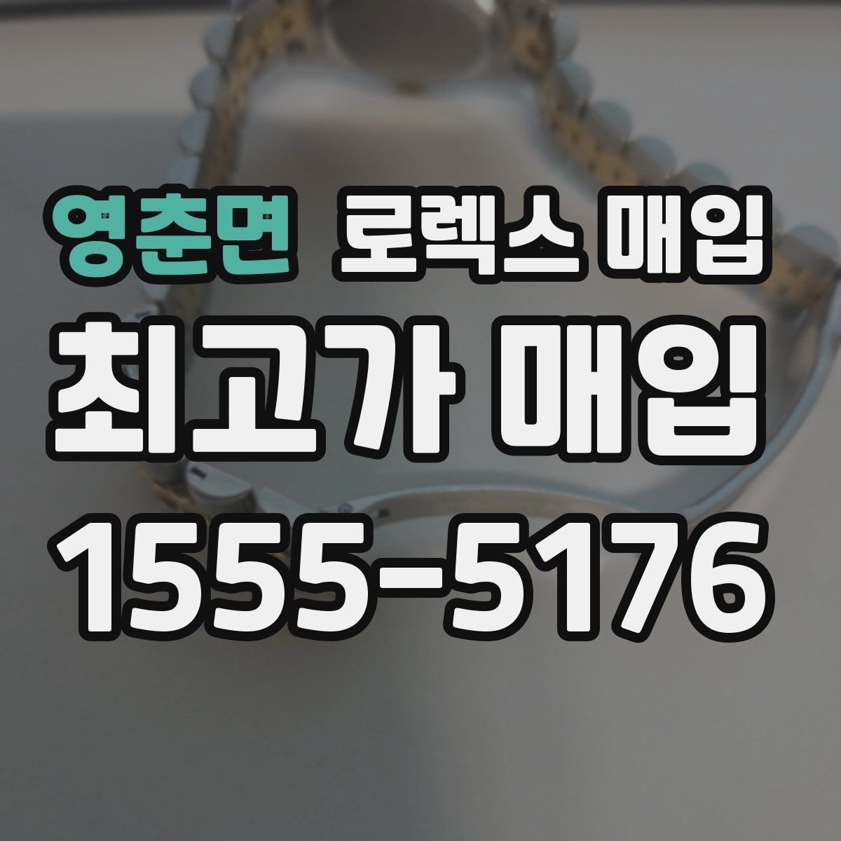 영춘면 로렉스 매입