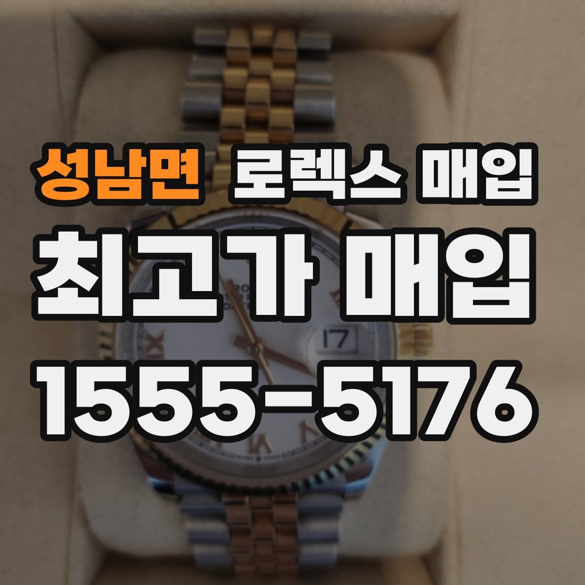 성남면 로렉스 매입