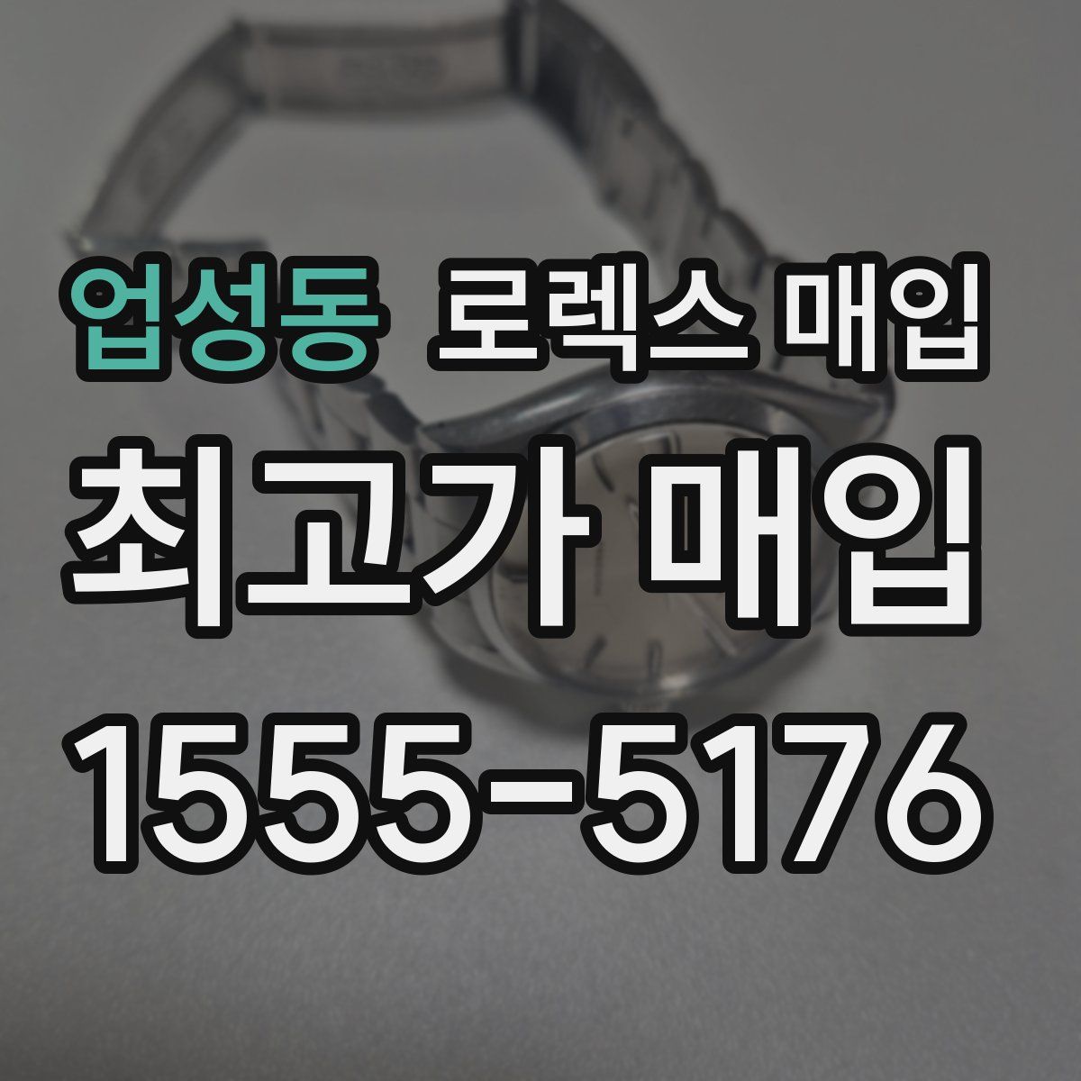 업성동 로렉스 매입