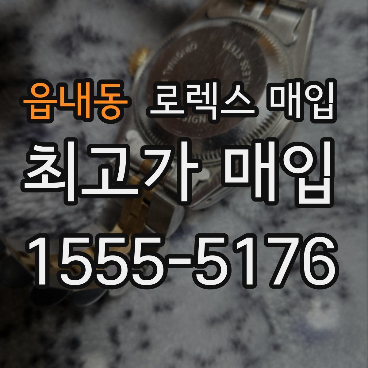 읍내동 로렉스 매입