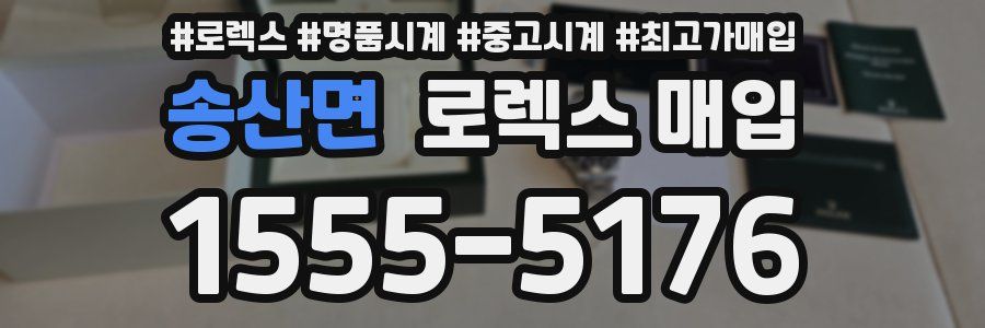 송산면 로렉스 매입