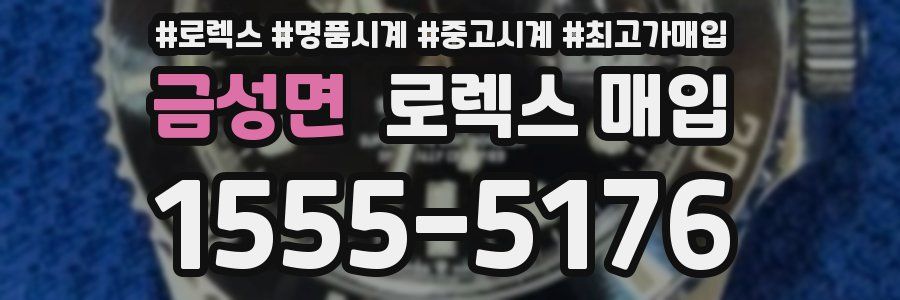 금성면 로렉스 매입