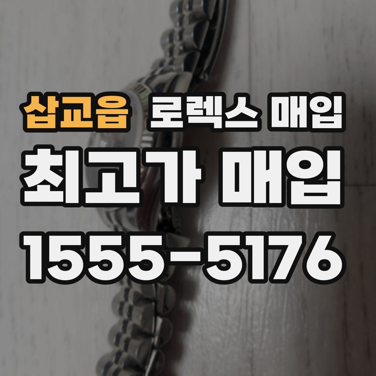 삽교읍 로렉스 매입