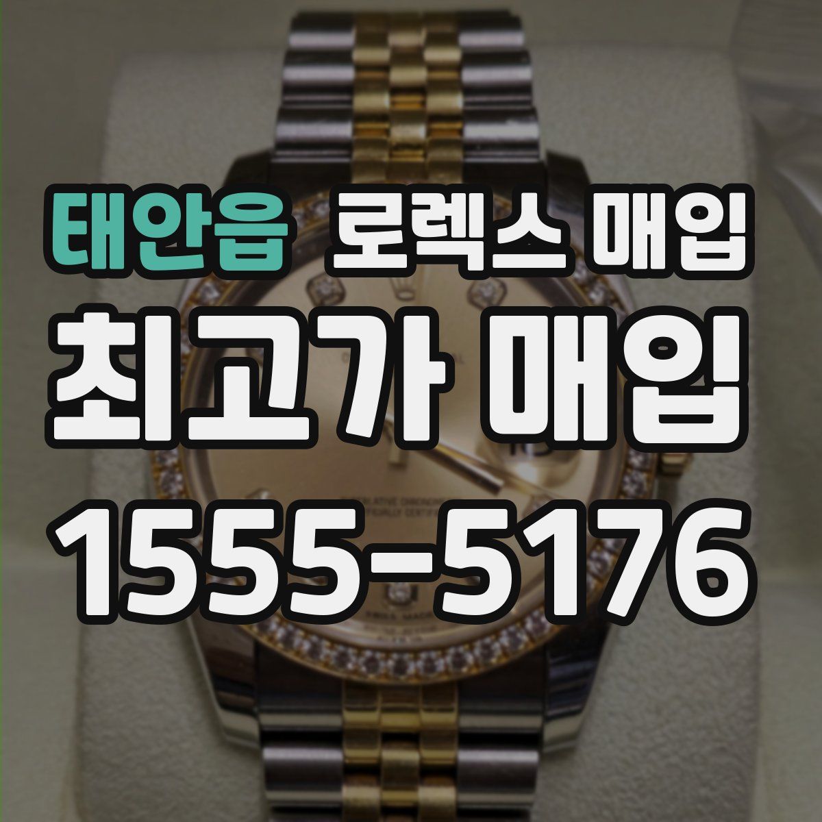 태안읍 로렉스 매입