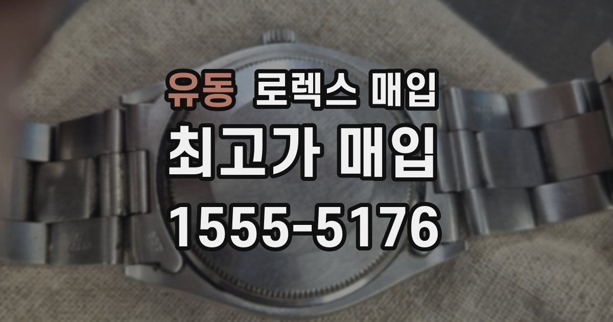 유동 로렉스 매입