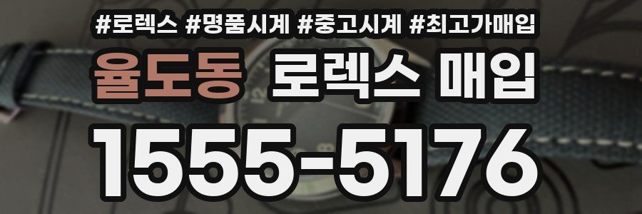 율도동 로렉스 매입