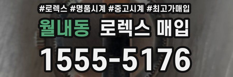 월내동 로렉스 매입