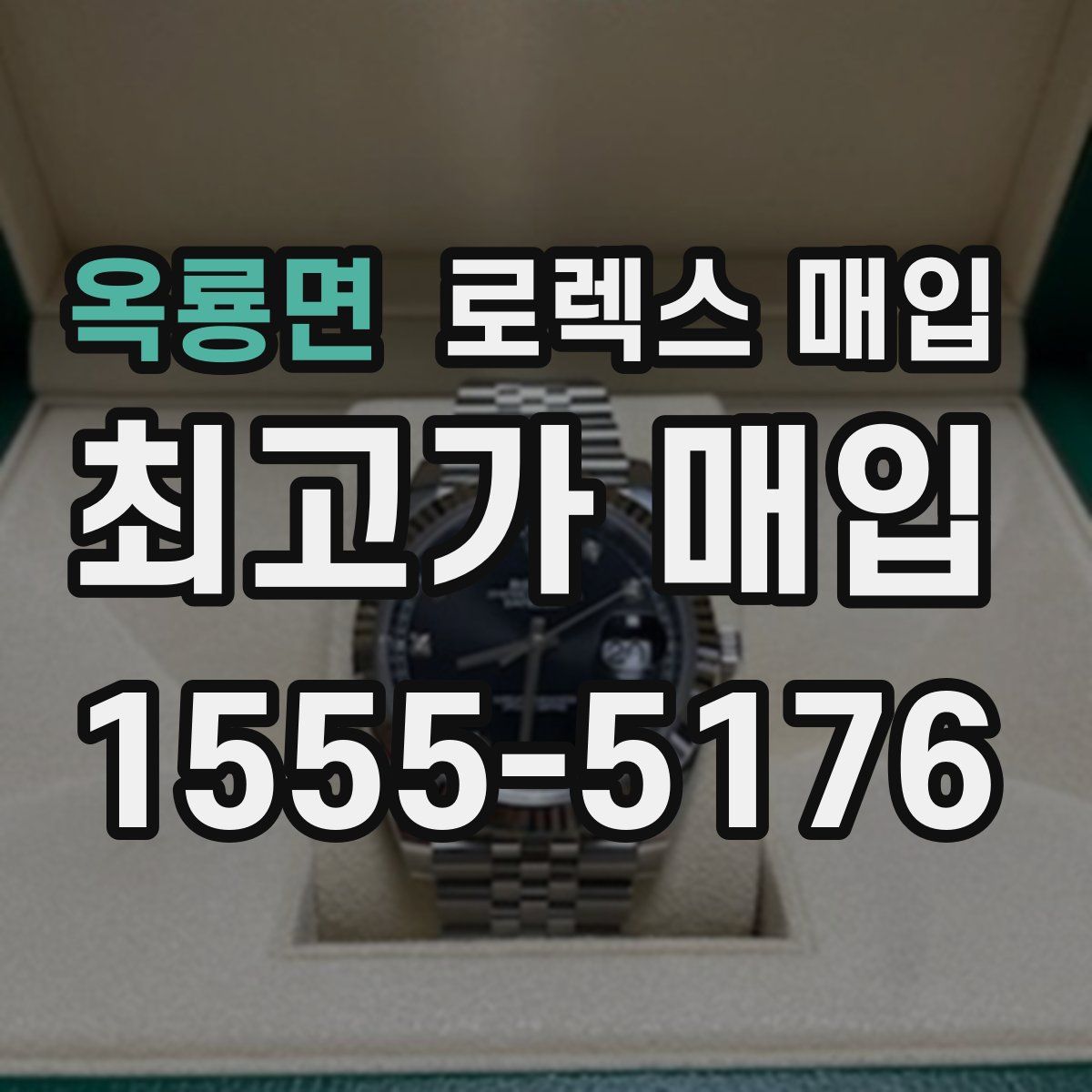 옥룡면 로렉스 매입