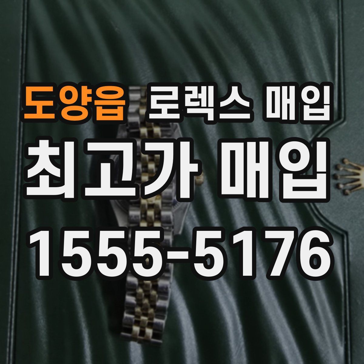 도양읍 로렉스 매입