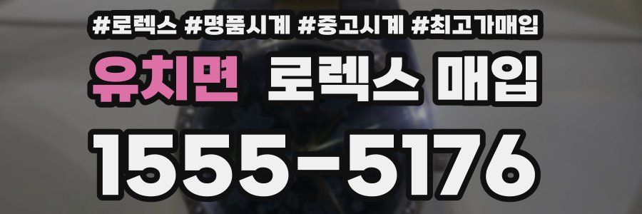 유치면 로렉스 매입