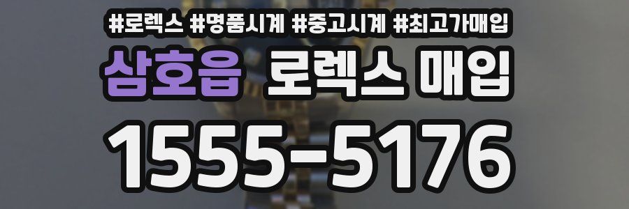 삼호읍 로렉스 매입